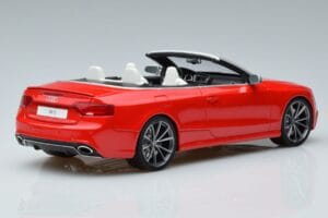 Audi RS5 B8 Cabriolet Rot GT Spirit 1:18 GT724 Resin – Bild 2 von 5