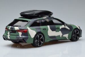 Audi RS6 C8 Avant Camouflage With Roof Top Asia Edition GT Spirit 1:18 CLDC014 Resin – Bild 2 von 6