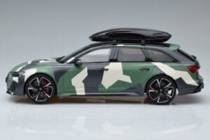 Audi RS6 C8 Avant Camouflage With Roof Top Asia Edition GT Spirit 1:18 CLDC014 Resin – Bild 3 von 6