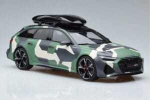 Audi RS6 C8 Avant Camouflage With Roof Top Asia Edition GT Spirit 1:18 CLDC014 Resin – Bild 4 von 6