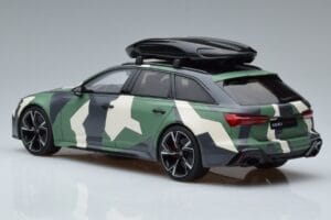 Audi RS6 C8 Avant Camouflage With Roof Top Asia Edition GT Spirit 1:18 CLDC014 Resin – Bild 5 von 6