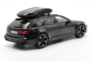 Audi RS6 C8 Avant Mythos Schwarz Mit Carbon-Dach Asia Edition GT Spirit 1:18 CLDC007 Resin – Bild 2 von 6