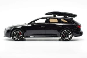 Audi RS6 C8 Avant Mythos Schwarz Mit Carbon-Dach Asia Edition GT Spirit 1:18 CLDC007 Resin – Bild 3 von 6
