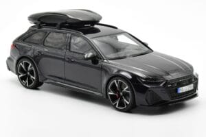 Audi RS6 C8 Avant Mythos Schwarz Mit Carbon-Dach Asia Edition GT Spirit 1:18 CLDC007 Resin – Bild 4 von 6