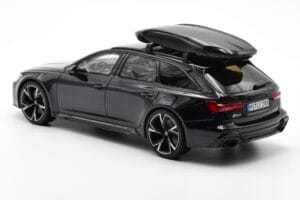Audi RS6 C8 Avant Mythos Schwarz Mit Carbon-Dach Asia Edition GT Spirit 1:18 CLDC007 Resin – Bild 5 von 6