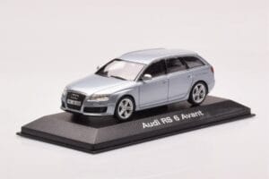Audi RS6 C6 Monza Silber Minichamps 1:43 5010710213 Metall – Bild 2 von 4