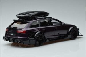 Audi RS6 C7 Avant Mit Body Kit Lila GT Spirit 1:18 GT864 Resin – Bild 2 von 6