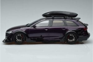 Audi RS6 C7 Avant Mit Body Kit Lila GT Spirit 1:18 GT864 Resin – Bild 3 von 6
