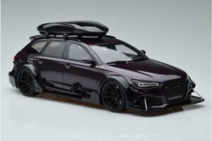 Audi RS6 C7 Avant Mit Body Kit Lila GT Spirit 1:18 GT864 Resin – Bild 4 von 6