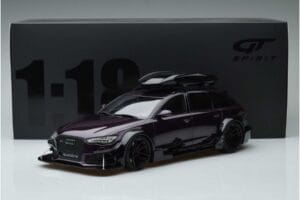 Audi RS6 C7 Avant Mit Body Kit Lila GT Spirit 1:18 GT864 Resin – Bild 6 von 6
