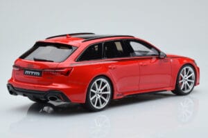 Audi RS6 MTM C8 Avant Tango Rot GT Spirit 1:18 GT432 Resin – Bild 2 von 6