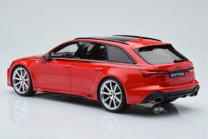 Audi RS6 MTM C8 Avant Tango Rot GT Spirit 1:18 GT432 Resin – Bild 5 von 6