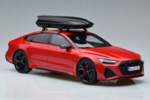 Audi RS7 C8 Sportback Rot Asia Edition GT Spirit 1:18 CLDC021 Resin – Bild 4 von 6