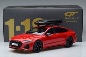 Audi RS7 C8 Sportback Rot Asia Edition GT Spirit 1:18 CLDC021 Resin – Bild 6 von 6