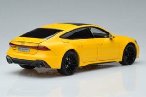 Audi RS7 C8 Sportback Gelb Vossen Rims Limitierte Auflage Kengfai 1:18 VAKF-0335 Metall – Bild 3 von 8