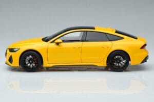 Audi RS7 C8 Sportback Gelb Vossen Rims Limitierte Auflage Kengfai 1:18 VAKF-0335 Metall – Bild 5 von 8