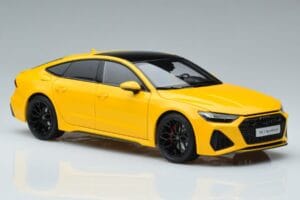 Audi RS7 C8 Sportback Gelb Vossen Rims Limitierte Auflage Kengfai 1:18 VAKF-0335 Metall – Bild 6 von 8