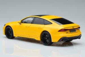 Audi RS7 C8 Sportback Gelb Vossen Rims Limitierte Auflage Kengfai 1:18 VAKF-0335 Metall – Bild 7 von 8