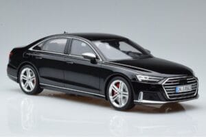 Audi S8 D5 Mythos Schwarz Asia Edition GT Spirit 1:18 CLDC019 Resin – Bild 4 von 6