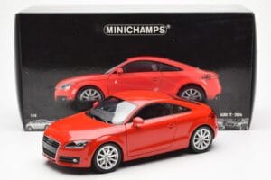 Audi TT 8J Rot Metallic Minichamps 1:18 100015021 Metall – Bild 8 von 8