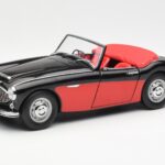 Austin-Healey 3000 Mk I Spider Schwarz Rot Kyosho 1:18