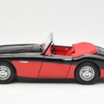 Austin-Healey 3000 Mk I Spider Schwarz Rot Kyosho 1:18 - image 4 of 8