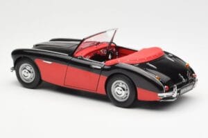 Austin-Healey 3000 Mk I Spider Schwarz Rot Kyosho 1:18 08141KR Metall – Bild 7 von 8