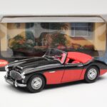 Austin-Healey 3000 Mk I Spider Schwarz Rot Kyosho 1:18 - image 8 of 8