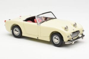 Austin-Healey Sprite Mk I Open Old English Weiss Kyosho 1:18 08953EW Metall – Bild 6 von 8