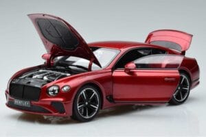 Bentley Continental GT Candy Rot Norev 1:18 182788 Metall – Bild 2 von 7