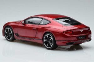 Bentley Continental GT Candy Rot Norev 1:18 182788 Metall – Bild 6 von 7