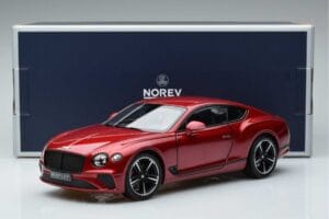 Bentley Continental GT Candy Rot Norev 1:18 182788 Metall – Bild 7 von 7