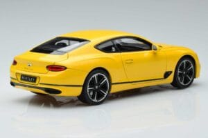 Bentley Continental GT Monaco Gelb Norev 1:18 182786 Metall – Bild 3 von 7