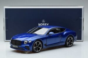 Bentley Continental GT Sequin Blau Norev 1:18 182787 Metall – Bild 7 von 7