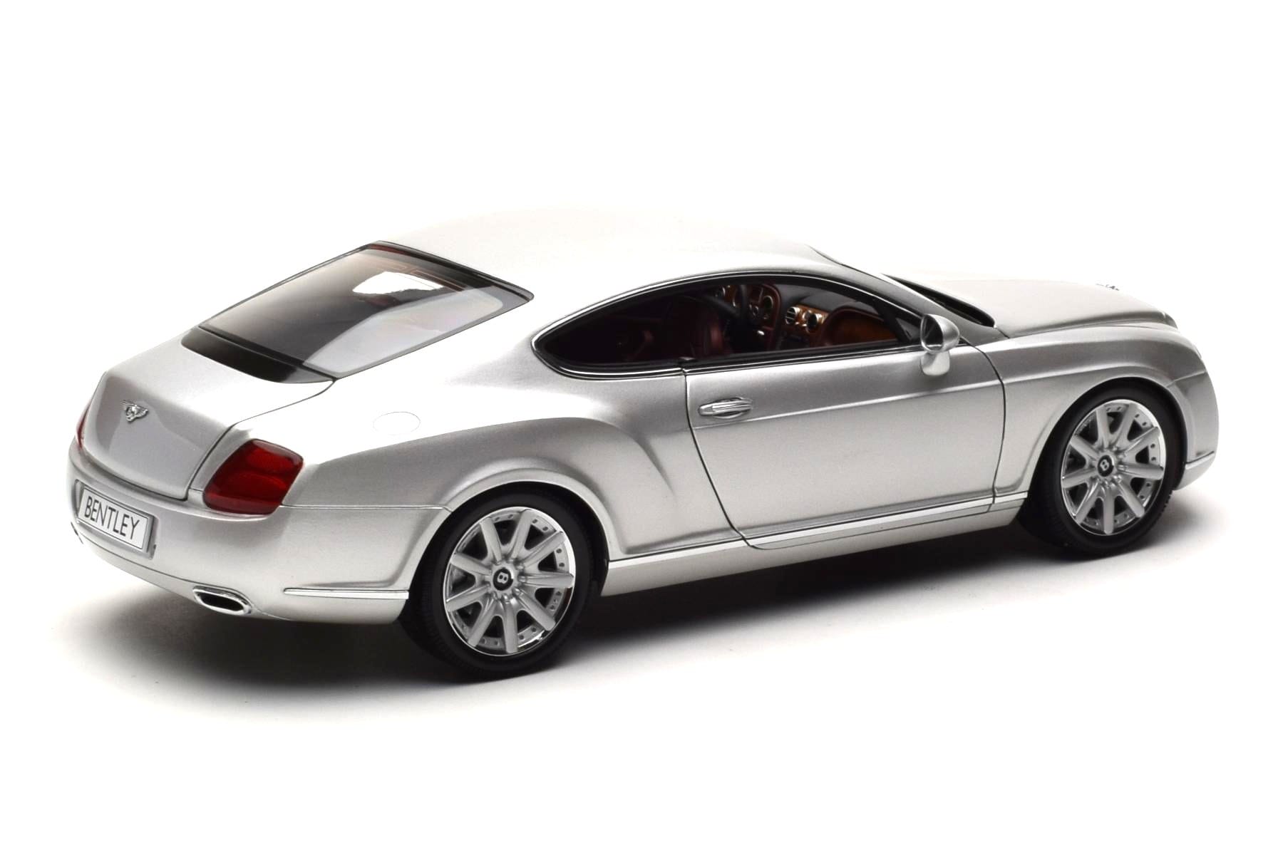 Bentley Continental GT Silber Minichamps 1:18 100139021 Metall – Bild 3 von 8