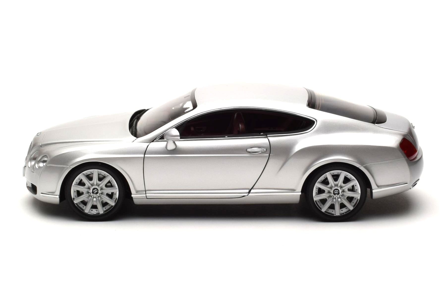 Bentley Continental GT Silber Minichamps 1:18 100139021 Metall – Bild 4 von 8