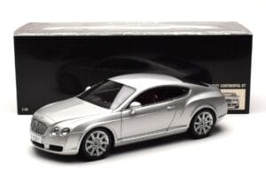 Bentley Continental GT Silber Minichamps 1:18 100139021 Metall – Bild 8 von 8