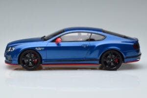 Bentley Continental GT Speed Black Edition Blau GT Spirit 1:18 KJ006 Resin – Bild 3 von 6