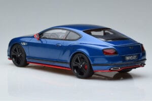Bentley Continental GT Speed Black Edition Blau GT Spirit 1:18 KJ006 Resin – Bild 5 von 6