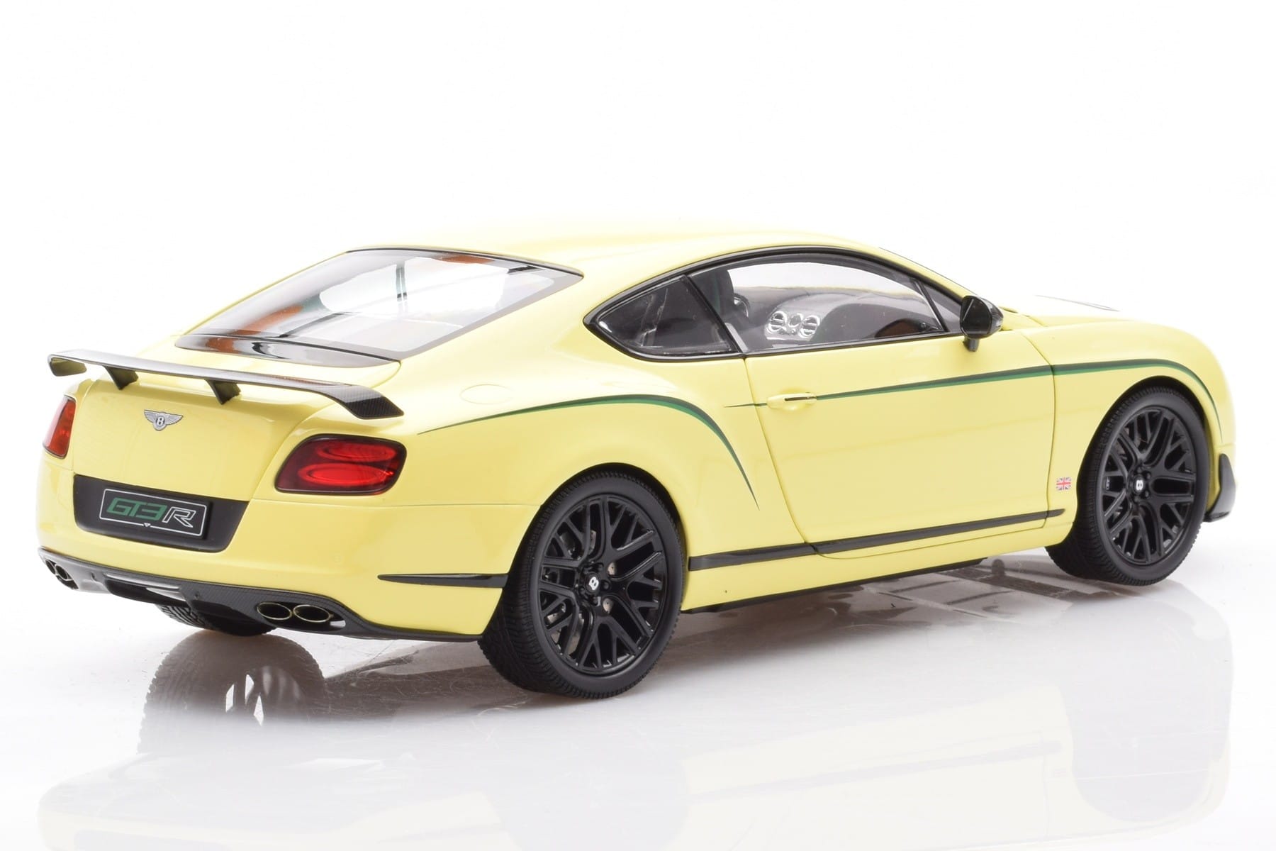 Bentley Continental GT3-R Citric Almost Real 1:18 830403 Metall – Bild 3 von 8