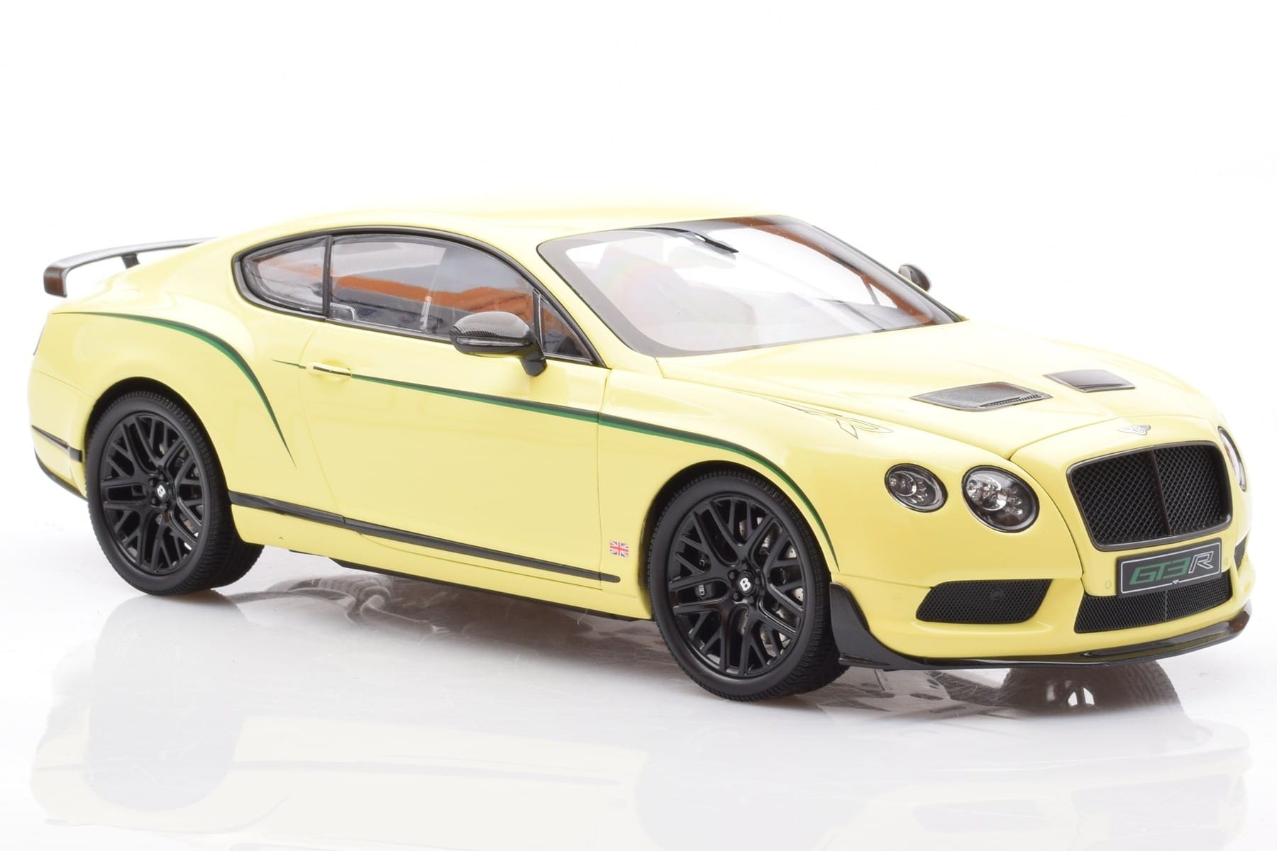 Bentley Continental GT3-R Citric Almost Real 1:18 830403 Metall – Bild 6 von 8