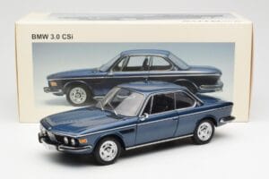 BMW 3.0 CSi E9 Blau Metallic AUTOart 1:18 70672 Metall – Bild 8 von 8