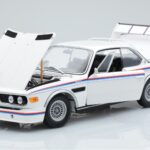 BMW 3.0 CSL E9 Weiss Dealer Edition Minichamps 1:18 - image 2 of 7