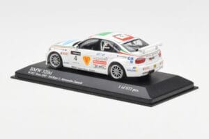 BMW 320si E90 BMW Team Italy Spain #4 A. Zanardi WTCC Brno 3rd Race 2007 Minichamps 1:43 400072604 Metall – Bild 3 von 4
