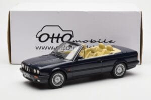 BMW 325i E30 Cabriolet Blau Otto 1:18 OT114 Resin – Bild 6 von 6