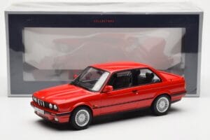 BMW 325i E30 Rot Norev 1:18 183202 Metall – Bild 6 von 6