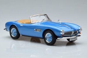 BMW 507 Blau Norev 1:18 183234 Metall – Bild 4 von 6