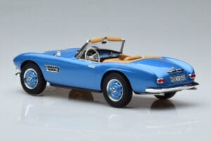 BMW 507 Blau Norev 1:18 183234 Metall – Bild 5 von 6