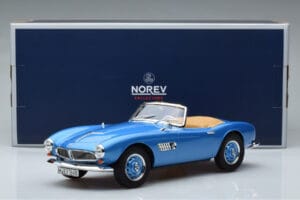 BMW 507 Blau Norev 1:18 183234 Metall – Bild 6 von 6