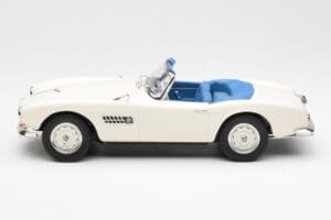 BMW 507 Roadster Weiss Norev 1:18 183232 Metall – Bild 3 von 6